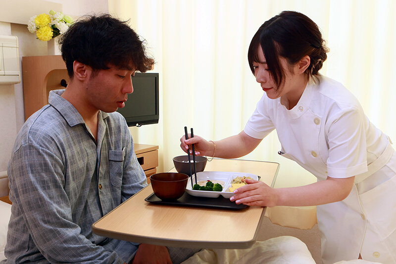 ドジっ娘だけど絶対的エロカワなので患者をムラムラさせちゃう新人ナース 沙月恵奈