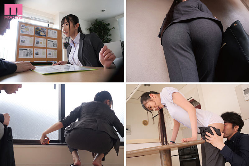 ピタパン不動産OLはデカチン内見客に突然子宮をブチ抜かれビックンアクメ48発！ 滝冬ひかり