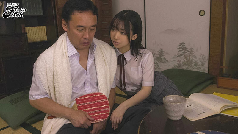 制服美少女と舐めじゃくり性交 大豪雨でびしょ濡れの教え子に禁断誘惑されて… 卯佐美りん