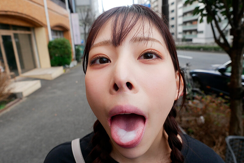 ペロちゅうカップル 同棲して1ケ月のワンルームのお家 新宿区 みおん 21ちゃい 〜笑顔で嫌いな精子を飲む彼女〜 桜木美音