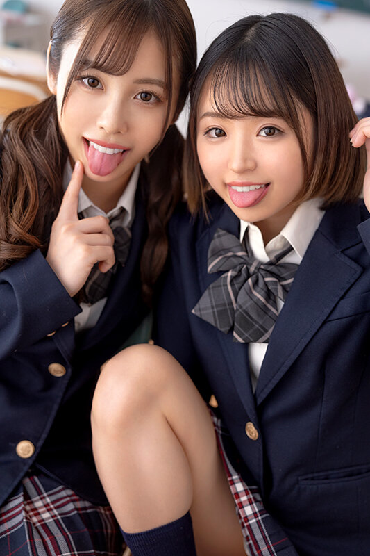 よだれをた〜っぷり飲ませてくれる制服美少女のとろっとろベロちゅう唾液性交 有栖舞衣/菊池はる