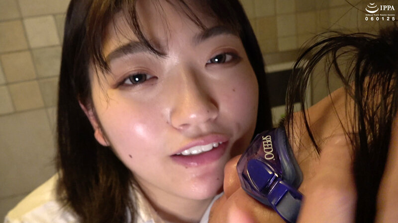 超豪快な鼻フェラ鼻の穴を舌責めする制服美女のF/Mプレイ！ 安堂はるの
