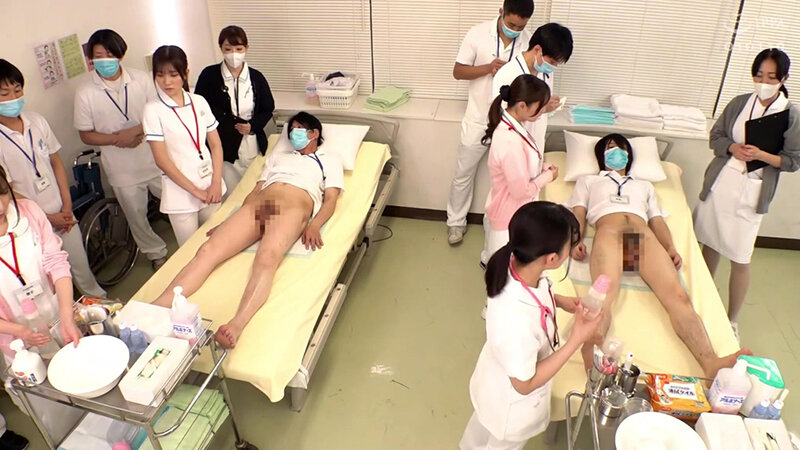 羞恥！生徒同士が男女とも全裸献体になって実技指導を行う質の高い授業を実践する看護学校実習2024〜清拭・看護基礎陰部洗浄実習編〜