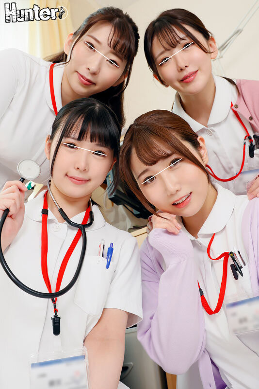 欲求不満な看護師と中出しハーレム乱交！忙しい看護師の息抜きはボクの萎えない絶倫チ○ポ！看護師に囲まれ手コキ＆フェラが日課のハーレム入院生活！