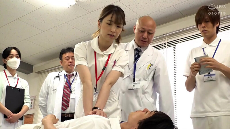 羞恥！生徒同士が男女とも全裸献体になって実技指導を行う質の高い授業を実施する看護実習2023〜救命救急実技演習（コンドーム治験）編〜 花狩まい